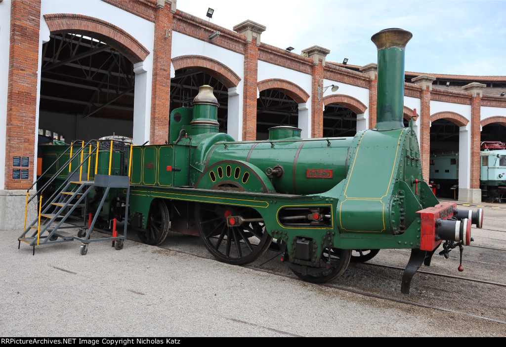 RENFE 2-2-2 No. Mataro